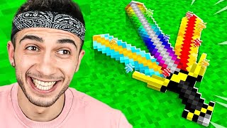 Minecraft but I Have Netherite Sword!