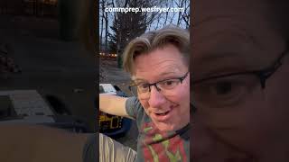 Emergency Generator Test Before Winter Storm