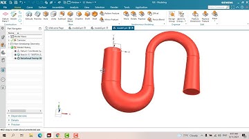 Bài 3 Lệnh Nâng Cao Swept Volume và Variationnal Sweep | NX CAD
