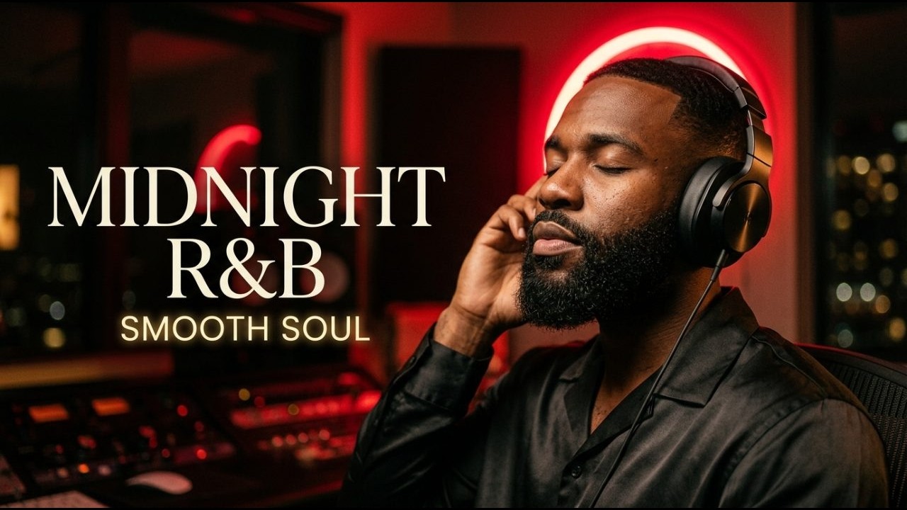 Midnight R&B 🌙 Smooth Male Vocals & Soul Music | Late Night