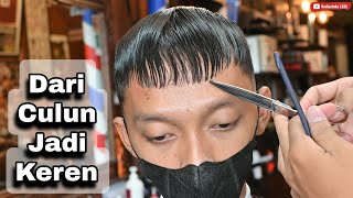 PUSING... Skin Fade rambut tipis dan hair design 🔥 Transformasi TOTAL..!!!&quot;