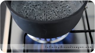 Boiling Water - Relaxing binaural audio no talking sounds for sleep