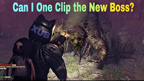 New Boss Bog Monstar vs Assault Rifle Dead Frontier 2