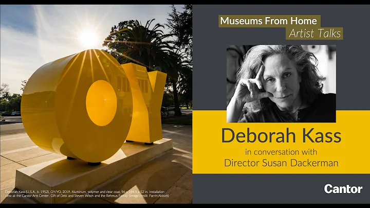 Museums From Home Artist Talks | Deborah Kass