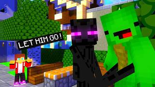 Adopted by Enderman in Minecraft - Minecraft Animation - JJ and Mikey Maizen