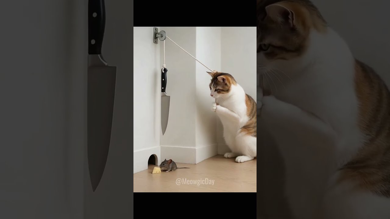 Will The Mouse Survive Shorts Danger Cheese