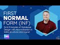 First Normal Form (1NF)