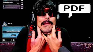 DrDisRespect Reacts to people Calling him a PDF