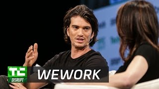 Optimizing space itself with WeWork's Adam Neumann | Disrupt NY 2017 screenshot 4