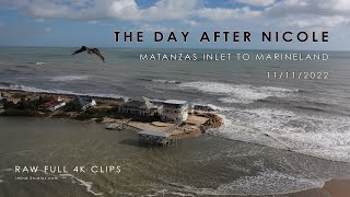 The Day After Hurricane Nicole / Matanzas Inlet to Marineland