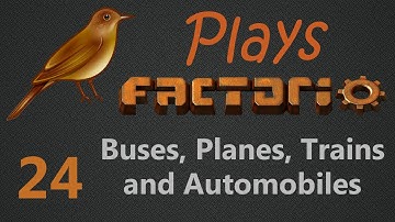 Factorio Buses, Planes, Trains & Automobiles 24