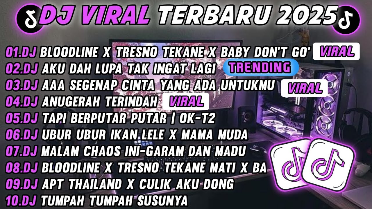 DJ TIKTOK TERBARU 2025🎵DJ DJ BLOODLINE X TEKANE MATI X BABY DON'T GO🎵DJ ANUGERAH TERINDAH FULL ALBUM