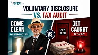 Come Clean or Get Caught | CRA Voluntary Disclosure vs. Tax Audit
