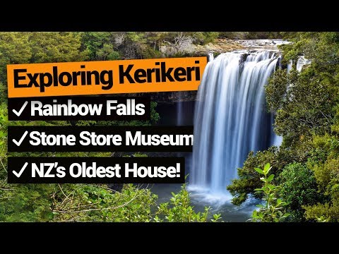 🗺️ Rainbow Falls & The Stone Store in Kerikeri  – New Zealand's Biggest Gap Year