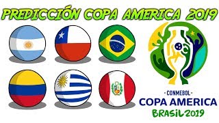 PREDICCIÓN COPA AMÉRICA 2019 COUNTRY BALLS