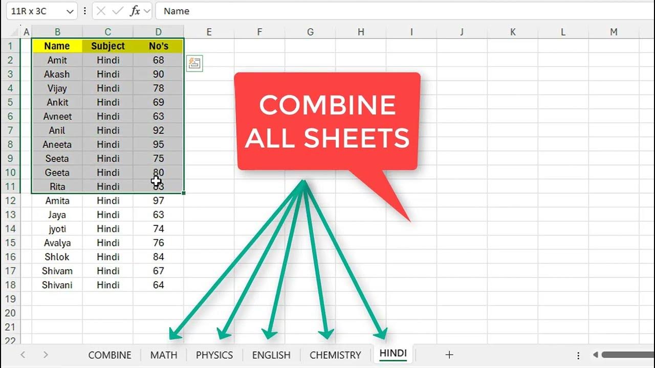 Compile & Combine Sheets in Seconds YouTube