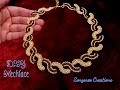 Ripple Necklace || DIY Seed Beads Necklace || How to || collar de cuentas || boncuklu kolye