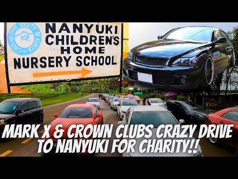 How Mark x & Crown Clubs Stormed NANYUKI CHILDREN’S HOME For Charity!!