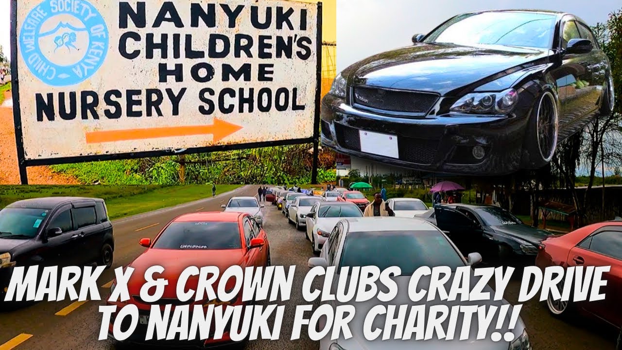 How Mark x & Crown Clubs Stormed NANYUKI CHILDREN’S HOME For Charity!!