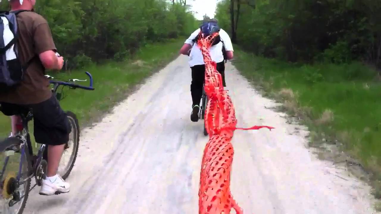 Gay bicycle wheelie picture
