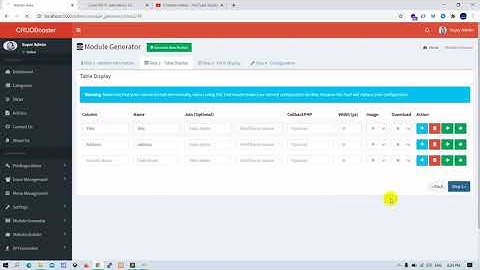 Laravel admin easy make website full tutorial step by step #07 Khmer