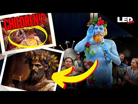 Dark Origins of Olympic god Dancing With Kids at LGBTQ Paris Opening Ceremony 2024 | LED Live EP257