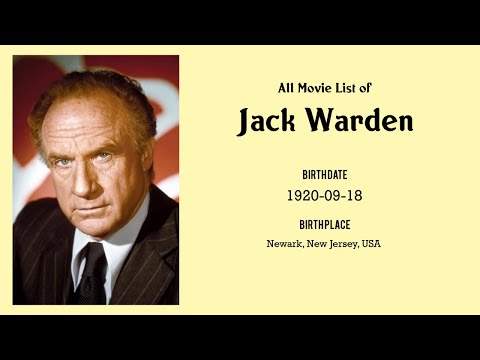 Video: Jack Warden: short biography and filmography