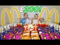 WE SPENT £200 on McDONALD'S to WIN £100,000! (500+ Monopoly Stickers)