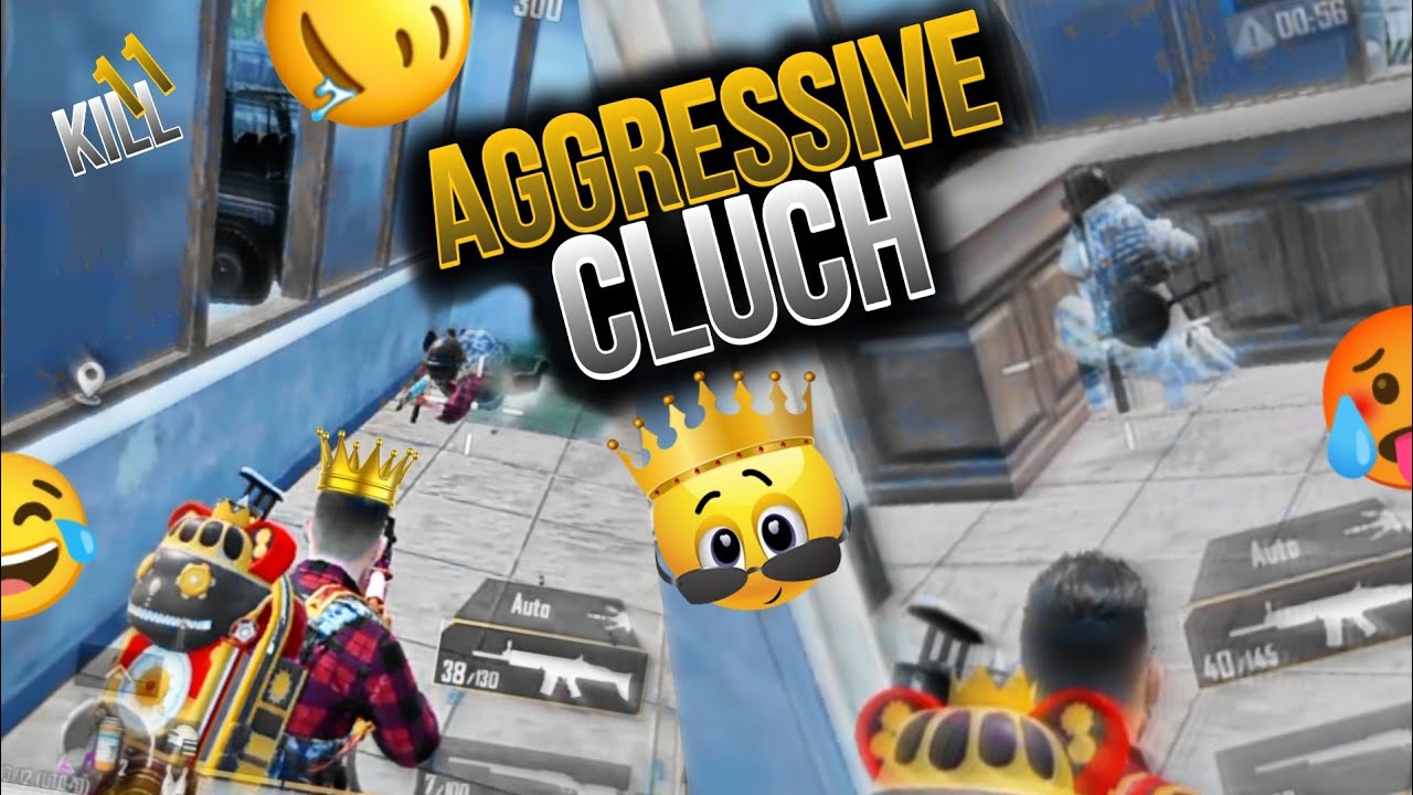 AGGRESSIVE GAMEPLAY PUBG _ Aggressive cluches video _ - YouTube