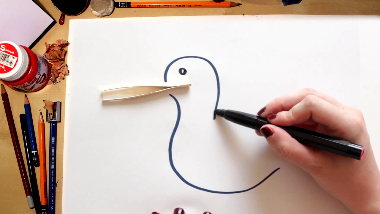 COMO DESENHAR UM DODÔ - DESENHOS A PARTIR DE OBJETOS, PARA CRIANÇAS