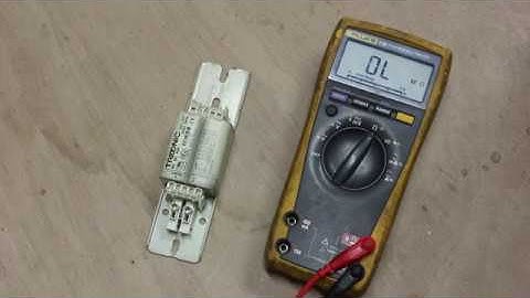 How to test a Fluorescent Ballast