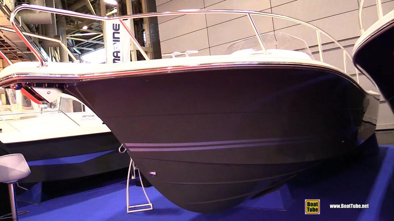 2017 White Shark 228 Fishing Boat - Walkaround - 2016 Salon Nautique Paris