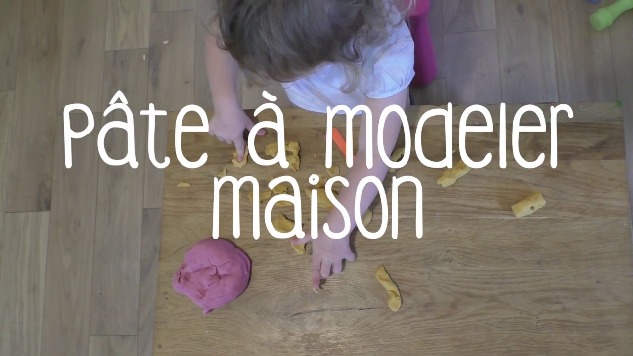 Pâte à modeler maison - YouTube
