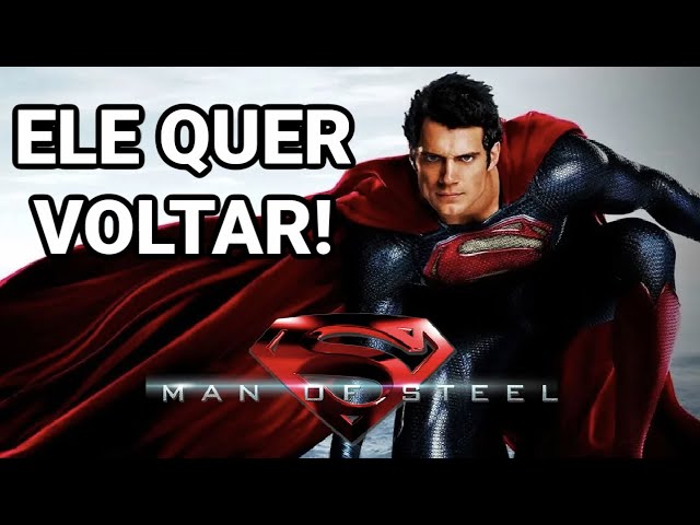 O Homem de Aço 2': Henry Cavill fala o que ele gostaria que o