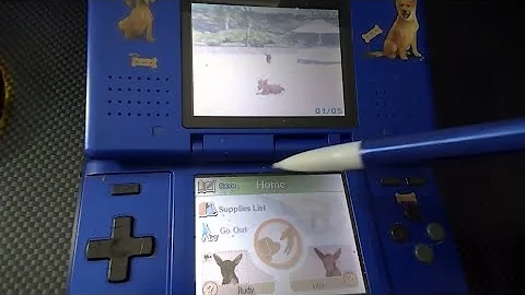 asmr playing Nintendogs for the first time in YEARS (soft spoken, Nintendo ds gameplay) nostalgic