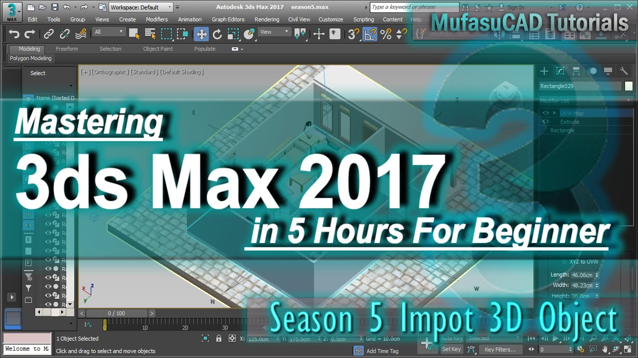How To Import Sketchup File Into 3ds Max 2009 How To Import Sketchup File Into 3ds Max 2009