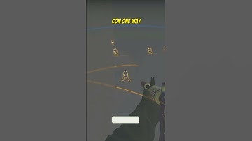 CON ONE WAY SMOKE ON MIRAGE #shorts #csgo