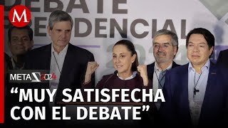 Entrevista a Claudia Sheinbaum sobre el debate presidencial