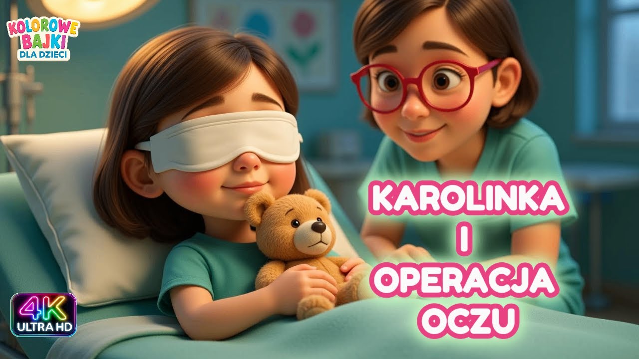 Karolinka i operacja oczu 👓 |🎧 Bajka do słuchania dla dzieci | Audiobook 