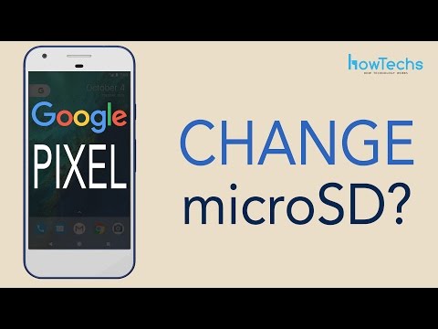 Google Pixel - Can you insert a MicroSD memory card?