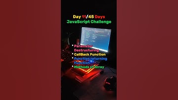 Day 11/45 DaysJavaScript Challenge #code #smartphone #coder #laptop #javascript #tech #js #computer