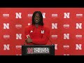 Nebraska rb gabe ervin jr spring press conference