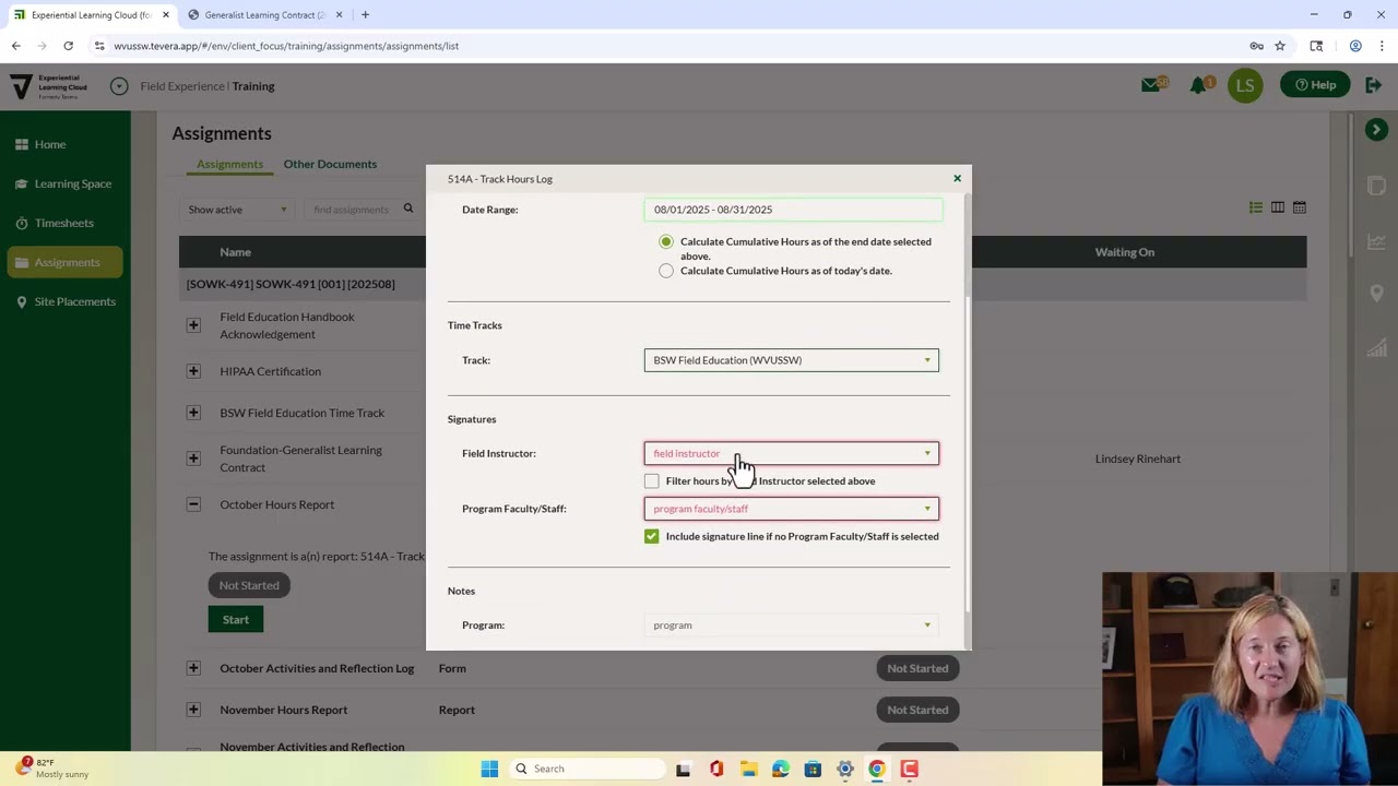 Time Tracking Demonstration 2025