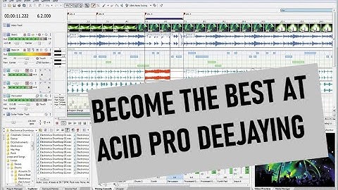DEEJAYING IN ACID PRO FULL TUTORIAL STEP BY STEP!!    [Pt. 1] Scratches, Beatmapping and Mixing