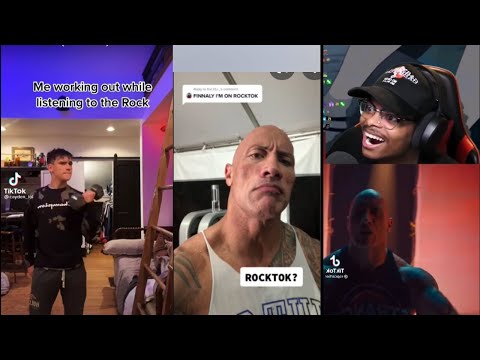 the rock rapping TikTok memes for 7 minutes (face off) 