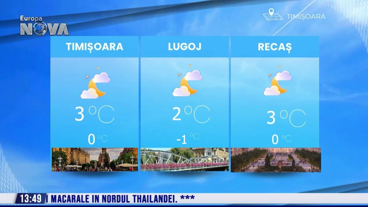 ÎN DIRECT - Știrile orei 13:30 - 14.01.2026 - Tele Europa Nova Timișoara ÎN DIRECT - Știrile orei 13:30 - 14.01.2026 - Tele Europa Nova Timișoara