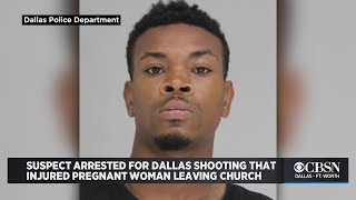 Suspect Zachery Leffall Arrested For Dallas Shooting That Injured Pregnant Woman Leaving Church