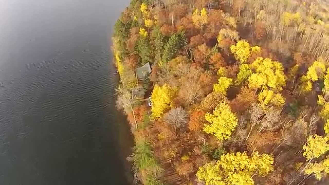 Aerial tour of Ryanland on Lower Cullen Lake in Nisswa, MN as seen by a
