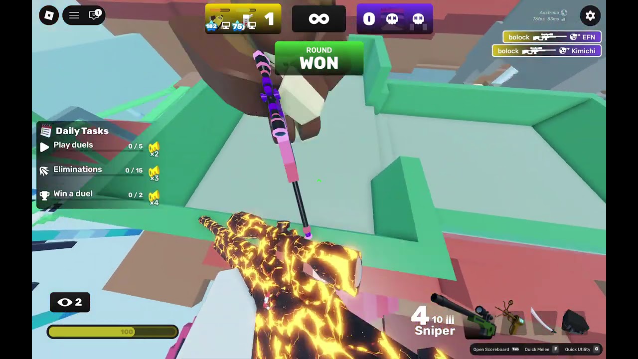 1 bullet 2 headshots 