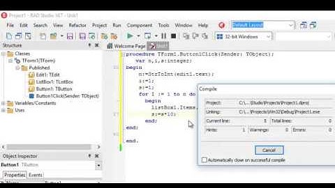 Serie: 1,10,100,1000... Tutorial Delphi